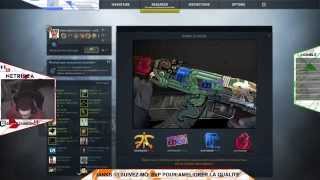 Scratching Fnatic (Holo) Katowice Sticker !