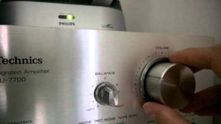 VU meters Technics