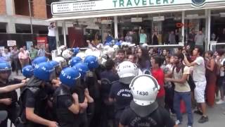 Ali İsmail'in katili polisler Eskişehir'de gençlere böyle saldırdı! Sonuç: 12 gözaltı
