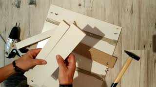 Сборка тумбочки из Ikea, Лайф Хак с автодоводчиком/ Ikea how to setup furniture