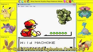 Shiny Starmie Pokemon Yellow Episode 130 Explosive Training Part 27