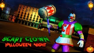 Страшный КЛОУН Хеллоуинская НОЧЬ Scary Clown : Halloween Night Обзор игры Let's play
