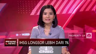 Ada Risiko Resesi, IHSG Ambruk & Rupiah Tembus Rp 15.000/USD