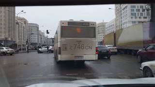 ДТП из трех машин 24 марта 2017 г. Астана