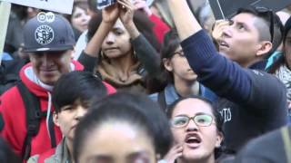 Manifestaciones contra Trump en Manhattan