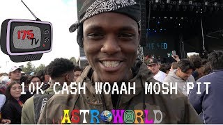 10K CASH & TRIPPIE REDD WOAAH MOSH PIT: ASTROWORLD 2018 [HOUSTON]