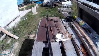 простейший станок для гибки арматуры