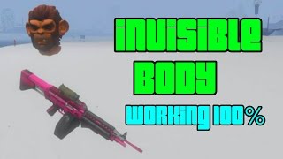 GTA 5 Online FULL INVISIBLE BODY GLITCH WORKING 100% PS3 / XBOX