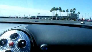 Track ride in a Bugatti Veyron "GT"