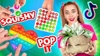 MENCOBA GADGET VIRAL DI TIKTOK || DIY Mainan Fidget dan Kiat Lucu oleh 123 GO Like!