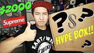 UNBOXING A $2,000 HYPEBEAST MYSTERY BOX!