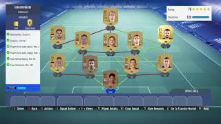 INTERMEDIATE SBC- CHEAPEST SOLUTION (LEAGUE and NATION HYBRID) FIFA 19
