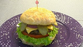 Как собрать бургер дома  How to assemble a Burger at home