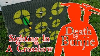 Tips For Sighting In Your Crossbow