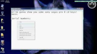 Some Sony Vegas Pro 8 Serial Numbers & Authentication Codes