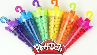 Peppa Pig Play Doh Rainbow Surprise Eggs Mickey Mouse Frozen mcqueen Cars