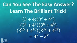 Can You Find The Easy Answer? Learn The Brilliant Trick!