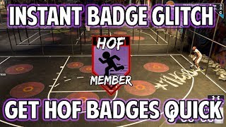NBA 2K19 INSTANT BADGE GLITCH WALKTHROUGH! GET HOF BADGES IN MINUTES!