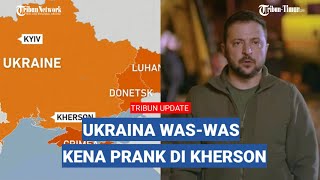 UKRAINA TAK RAYAKAN KEMENANGAN DI KHERSON, CURIGA KARENA RUSIA MUNDUR TAK MELAWAN