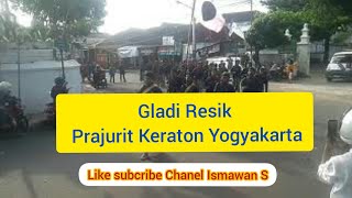 Gladhi Resik Prajurit Keraton Yogyakarta