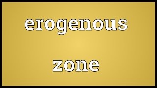 Erogenous zone Meaning