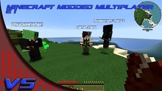 Minecraft Modded Mulitplayer Survival! : Episode 1 : Getting a home.