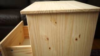 Close-up: Ikea TARVA Nightstand