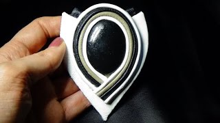 Кулон из кожи. Leather pendant