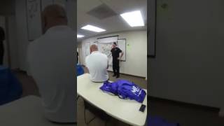 ARM AMPUTEE INSPIRES CLASS