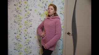 Как вязать из пряжи alize puffy fine МК 2 часть