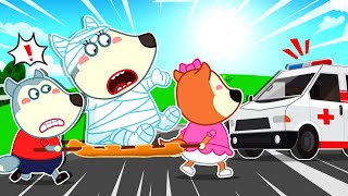 Ouch, Mommy Wolf Got a Boo Boo - Mommy Wolf's Boo Boo Story | Kids Stories About Family | @mommywolf