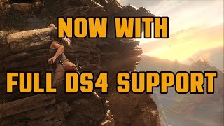 Rise of The Tomb Raider On PC Now Has Full DualShock 4 Support