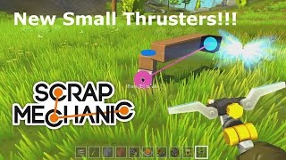 Scrap Mechanic New Small Thrusters mod (v0.1.24) by Grego