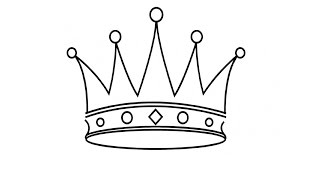 How to Draw a Crown / Как нарисовать корону