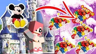 ЦУНАМИ ИЗ ИГРУШЕК ПРОТИВ ДИСНЕЙЛЕНДА В МАЙНКРАФТ