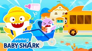 Peekaboo! Baby Shark Babysits at a Kindergarten | Story & Pretend Play 