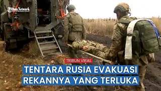 Intip Cara Dokter Medis Rusia Beri Pertolongan untuk Prajurit yang Tumbang saat Perang