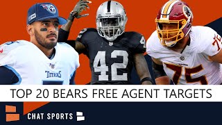Bears Free Agency: Top 20 Players Chicago Should Target This Offseason Including Marcus Mariota