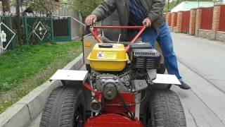 Самодельный мотоблок с прицепом