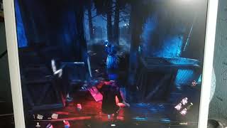 Случай в Дбд dead by daylight медсестра и выживший )))