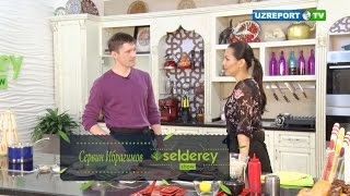Шеф-повар японской кухни на программе Selderey Show