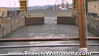 Zaporozhye Lock is the Deepest on Dnieper River, Ukraine