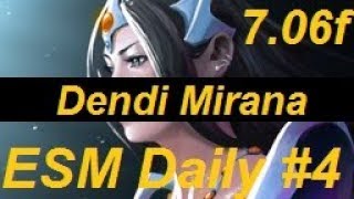 How to Play Mirana like Dendi in Patch 7.06f : @eSportsMonies DotA 2 Daily #4