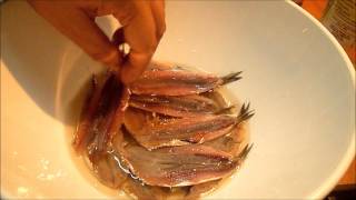 Как сделать Анчоусы Маринованные Italia Alici Marinate