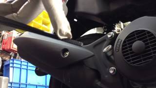 スズキ アドレスV125S オイル交換