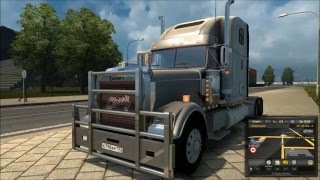 Euro Truck Simulator 2 Обзор мода Freightliner Classic XL
