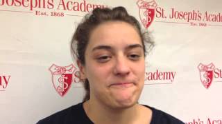St. Joseph's swimmer Mary Claire Beaver signs with Queens