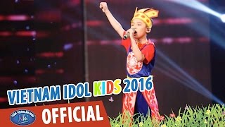 VIETNAM IDOL KIDS 2016 - GALA 1 - DÒNG MÁU LẠC HỒNG - ĐỨC THANH