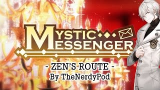 ZEN's Route Walkthrough Casual Story Day 7-1 【Cheritz Mystic Messenger】