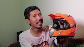 Diary Kawasaki Versys X-250 : Hands on Helm Supermoto Snail MX311